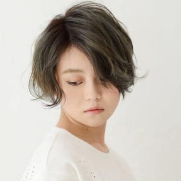 外国人風♪マッシュショートボブ