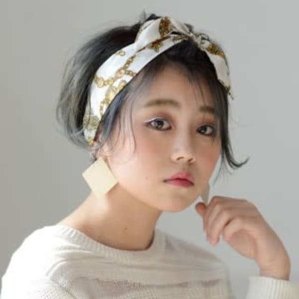 お手軽♪簡単バンダナアレンジ