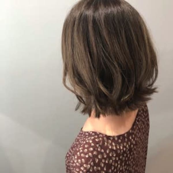 レイヤーボブ☆グレージュ