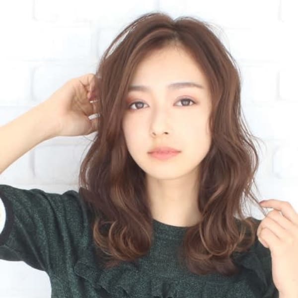 イメージを簡単に変えられるニュアンスパーマ