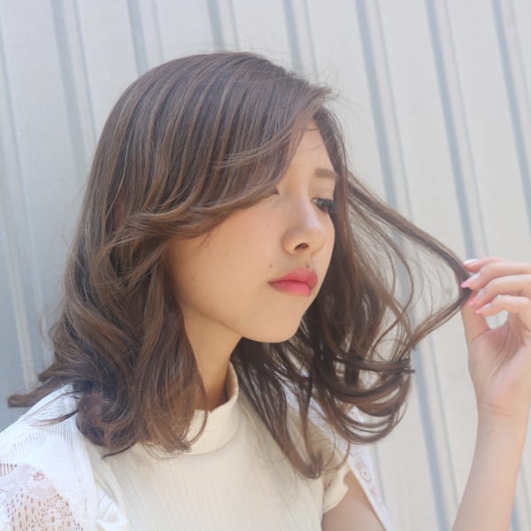 大人可愛いエアリーミディアム☆|Salon de Viyage