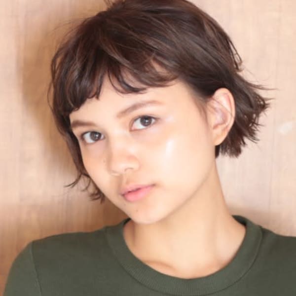 オススメ順 40代 クール ボブ アッシュ ブラウンの髪型 ヘアスタイル 楽天ビューティ