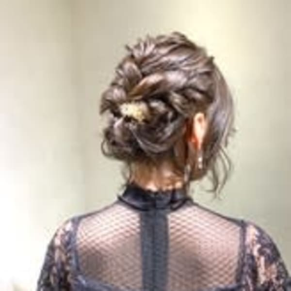 【Quartett】ボブの大人アップスタイル