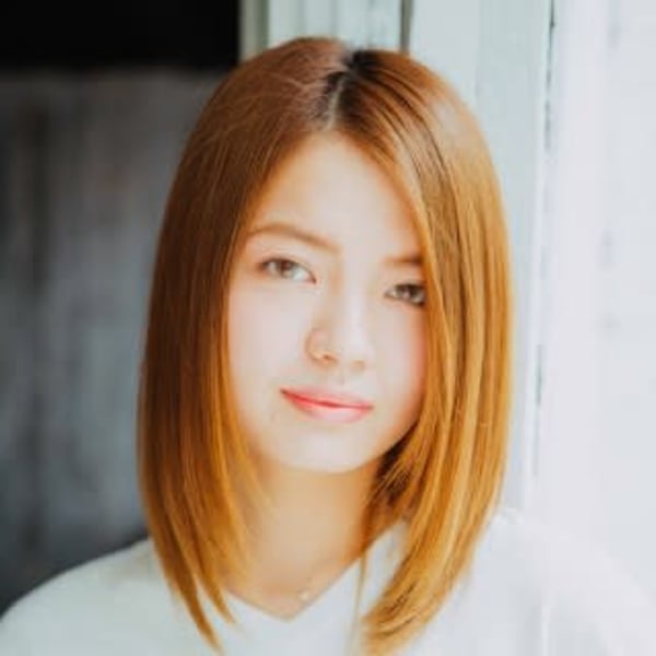 艶髪ストレート