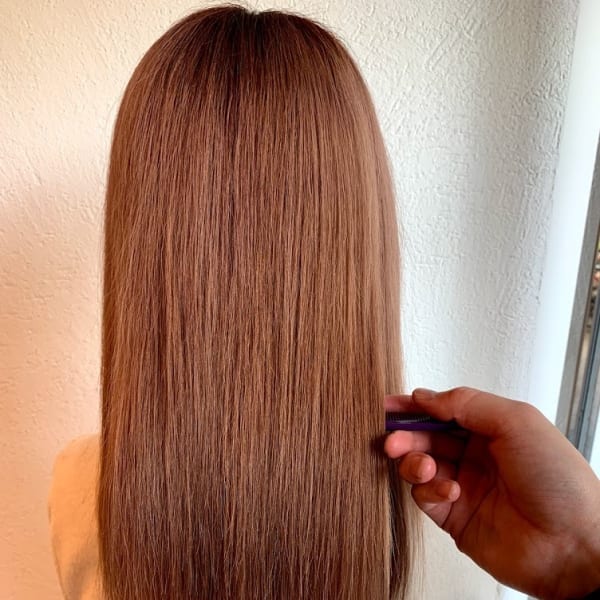 美髪ストレート