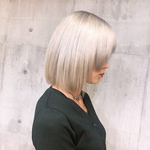 ホワイトウルフボブ