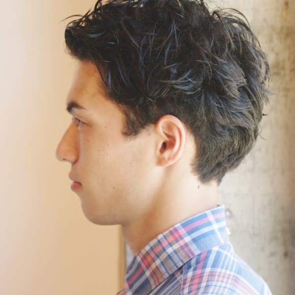 くせ毛ワイルドショート