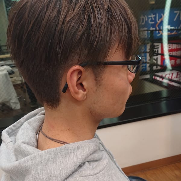 ツーブロック刈り上げスタイル