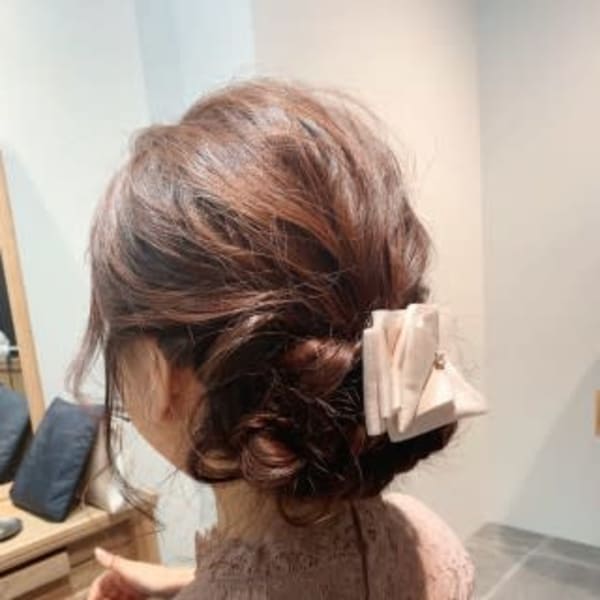 大人ゆるふわアレンジ