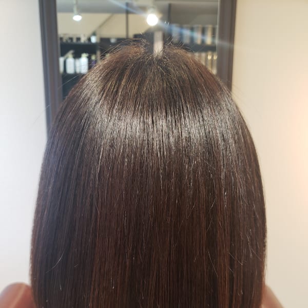 【しっとり重めボブ】