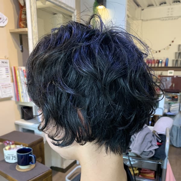 ショート×パーマ|Hair & Make Shalom