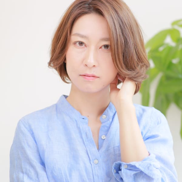 ワンカールグラデーションボブ