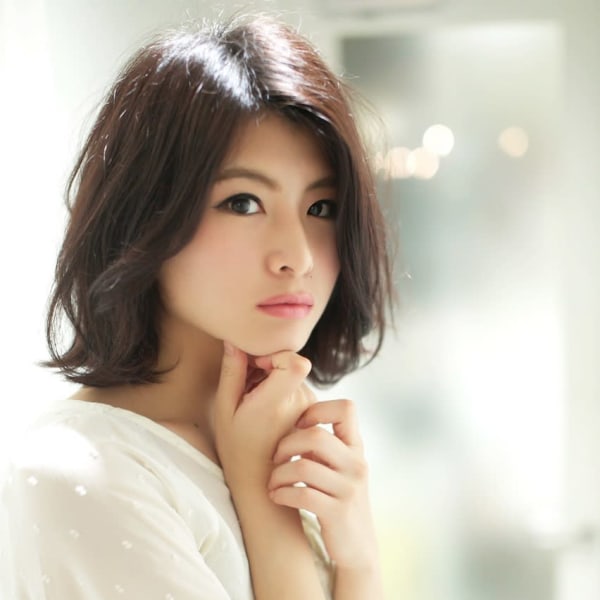 《NEW-LINE  》切りっぱなし外ハネボブ