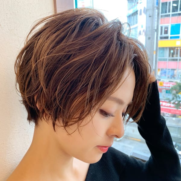 オススメ順 30代 クール ショートの髪型 ヘアスタイル 楽天ビューティ