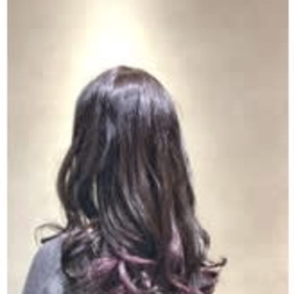 インナーカラーベリーピンク