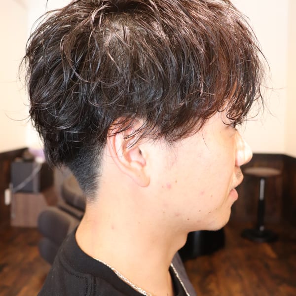 メンズパーマスタイル