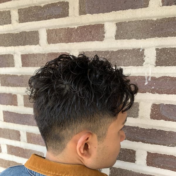 外国人風 メンズ パーマ