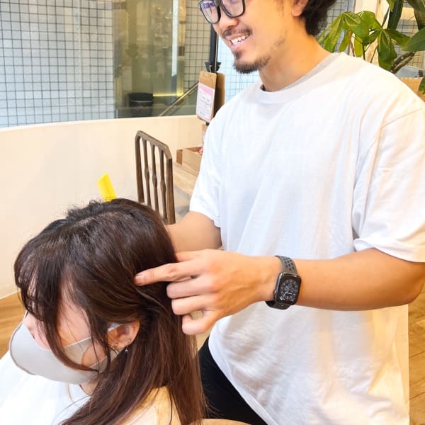 GION HAIR STUDIO CASA【カーサ】のスタッフ紹介。松岡 洋樹
