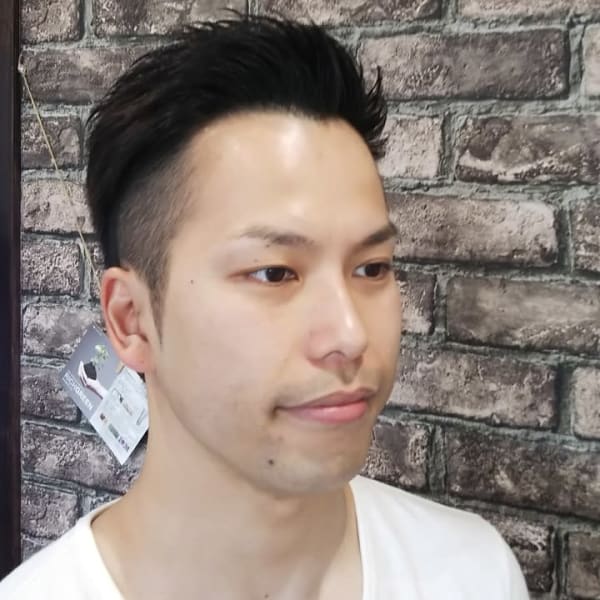 ベリーショート系ツーブロック