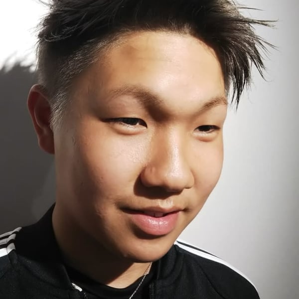 メンズベリーショートワイルド系ツーブロック