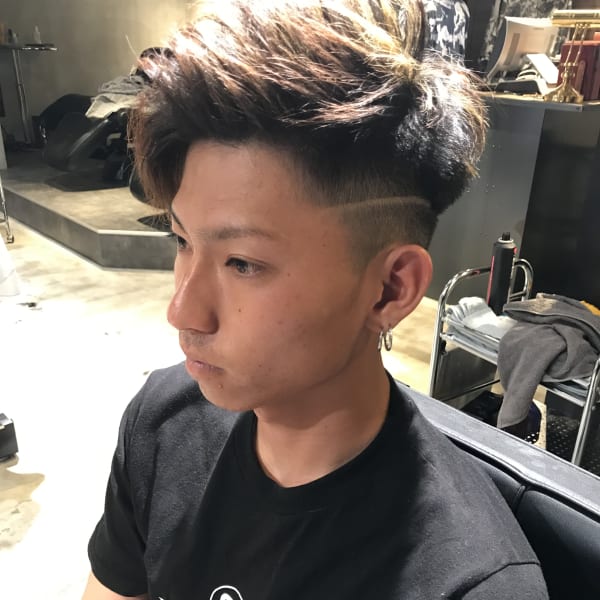 二段刈り上げライン