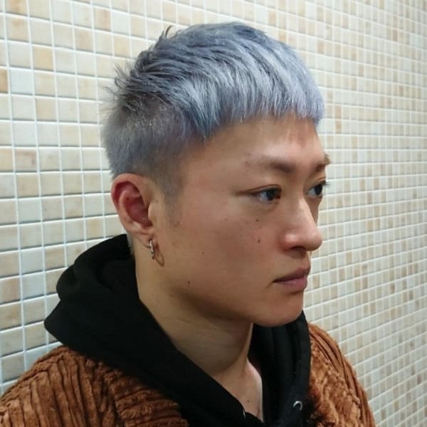 クロップショート×シルバー