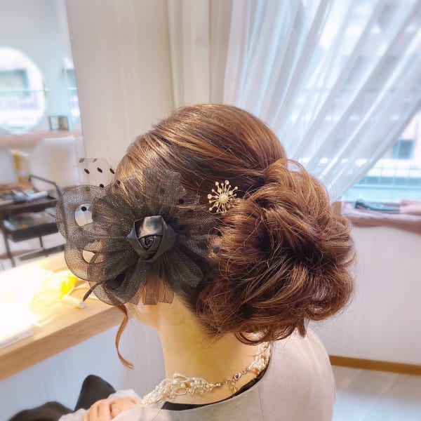 華やかカールアップ