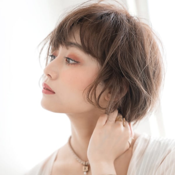 【Barrel 】【京橋】フェミニンショート|Barrel spa&treatment 京橋店