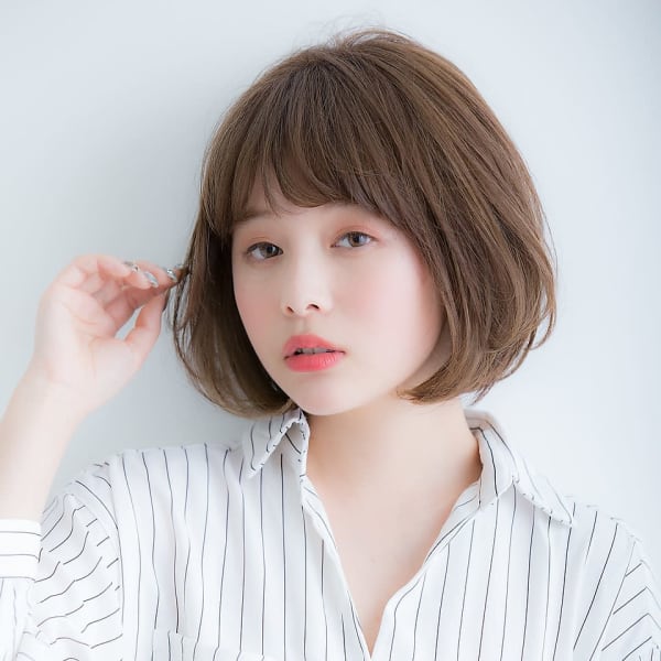 【Euphoria 金沢】柔らか小顔フェミニンボブ♪