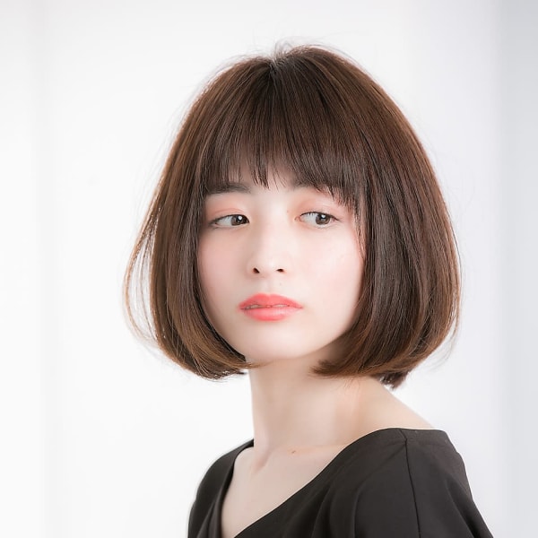 【Euphoria　金沢】大人ストレートの王道ボブ♪1