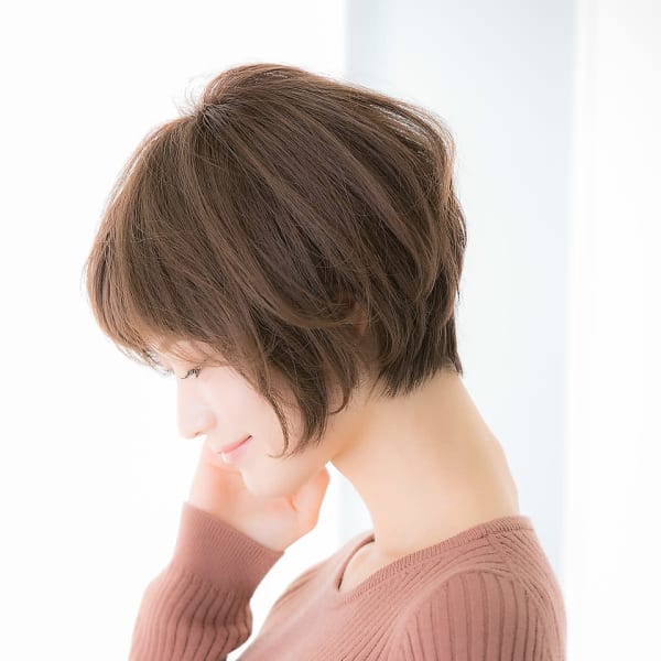 【Euphoria 金沢 】ふんわりカール小顔ショート3