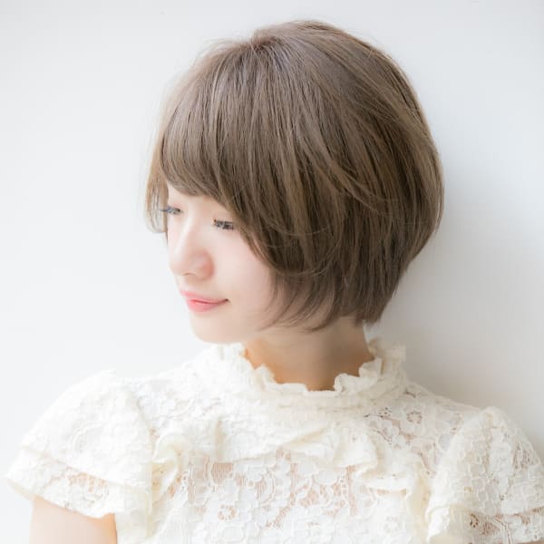 【Euphoria 金沢】小顔になれる 柔らかショートボブ♪