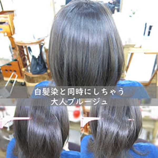 髪を傷ませず艶やかに柔らかく【質感調節リコスプレミアムカラー