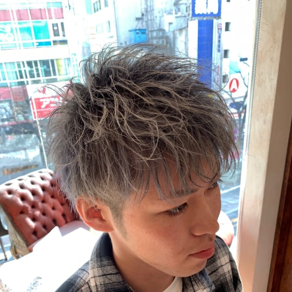 束感フェザーウルフマッシュ☆森