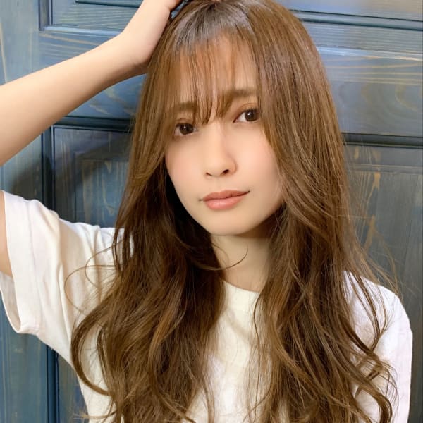 【重山】低音デジタルパーマ小顔Aラインロング♪