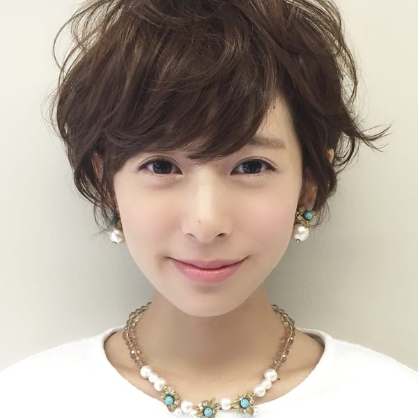 オススメ順 パーマ レイヤー ショートの髪型 ヘアスタイル 楽天ビューティ
