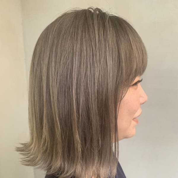 きりっぱなベージュ|半個室型美容室 Sourire 柚須店