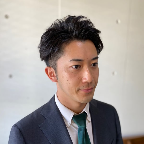 メンズのオススメ順 30代 ミディアムの髪型 ヘアスタイル 楽天