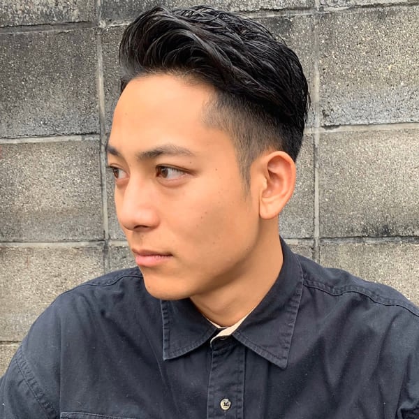 Barber風刈り上げショート