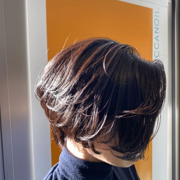 ニュアンスショートスタイル