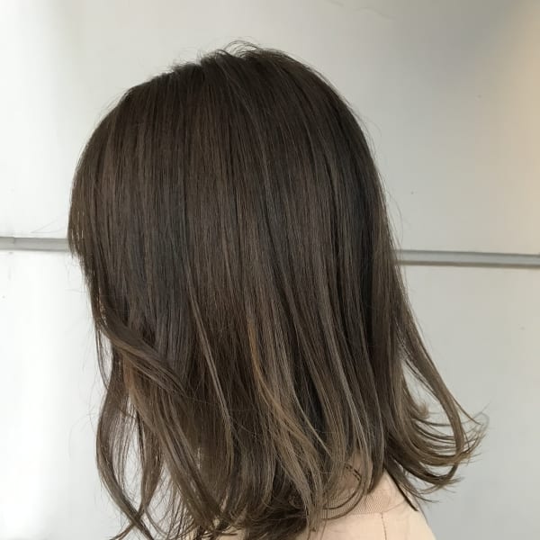 半個室型美容室 Sourire 高城店×ミディアム|半個室型美容室 Sourire 高城店