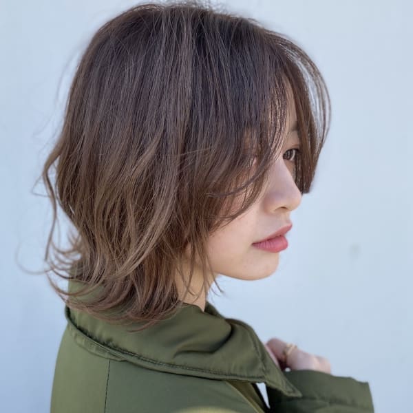 半個室型美容室 Sourire 高城店×ミディアム|半個室型美容室 Sourire 高城店