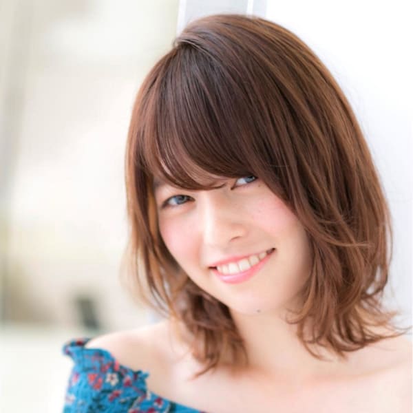 20代30代40代50代小顔ナチュラルミディ☆ブランジュ