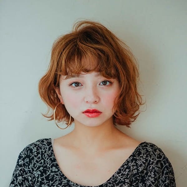 ふんわりショートボブ|ex-fa  hair cherir (旧ガーデン店)