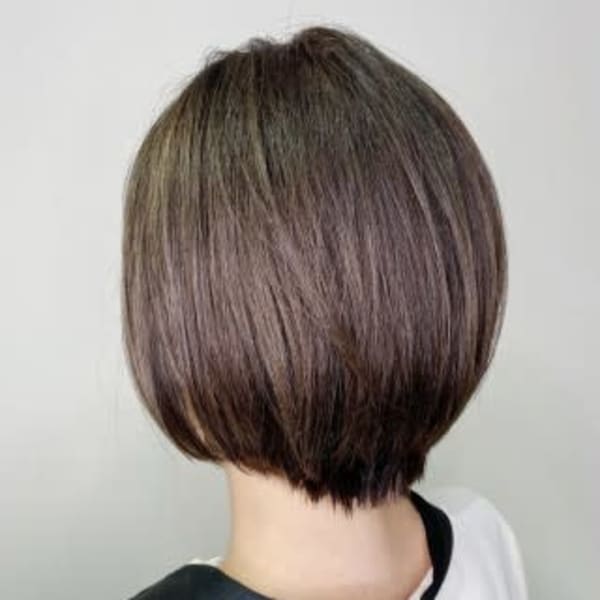 20代30代◎小顔 無造作カール ボブディ 丸みショート