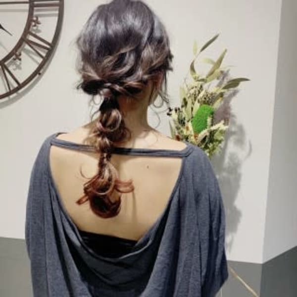 裾カラーあみおろし