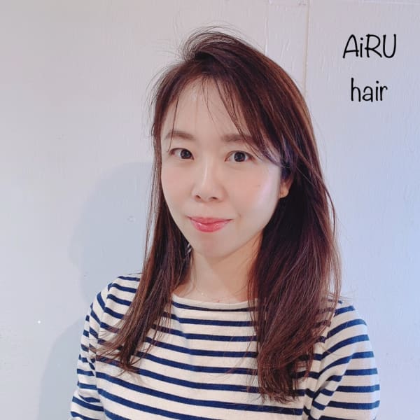 AiRU hair【アイルヘアー】のスタッフ紹介。HIDEKA