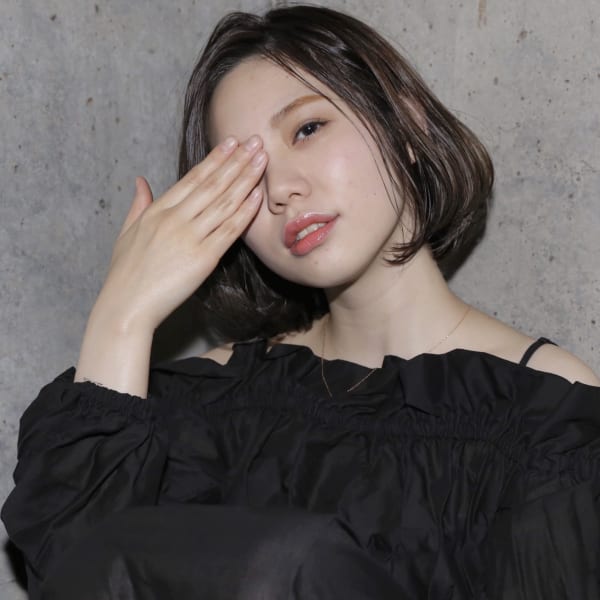 ナチュラルかわいいボブスタイル