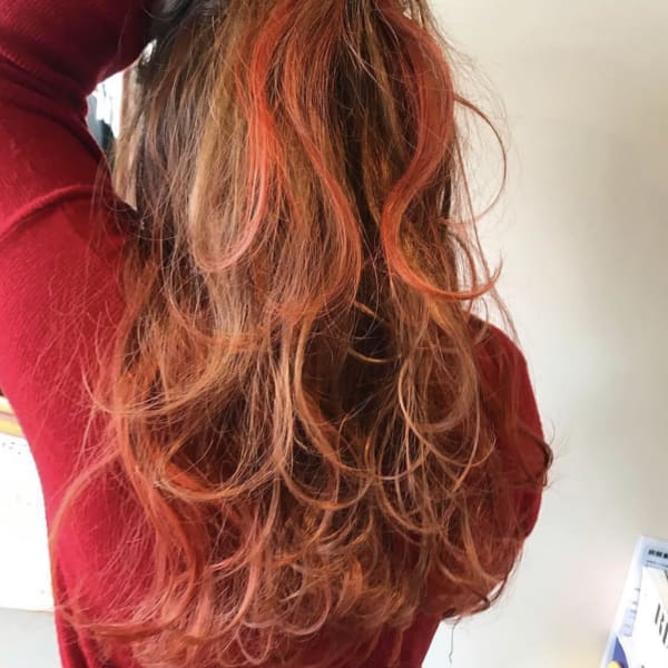 スモーキーオレンジグラデーション|Arglarte