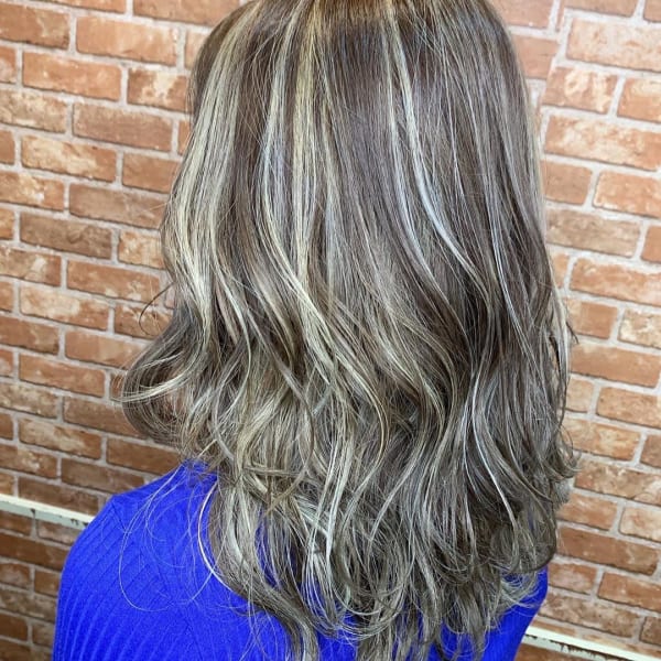 既存ブリーチを生かした3Dハイライト